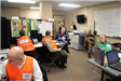 Distant Tsunami Exercise - Employees Working and Talking 1