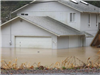 Part of Home Underwater Due to Storm