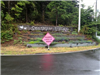 Sandpiper Village - Training Exercise Ahead Sign