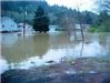 Flooding in a Residential Area