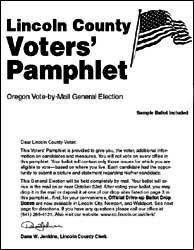 Voters Pamphlet Cover