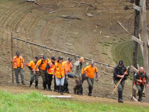 Group of People Walking