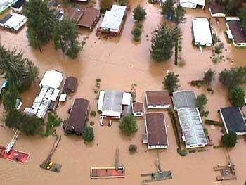 Neighborhood Underwater from Flooding 2