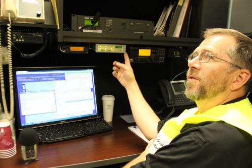 Man at a Computer