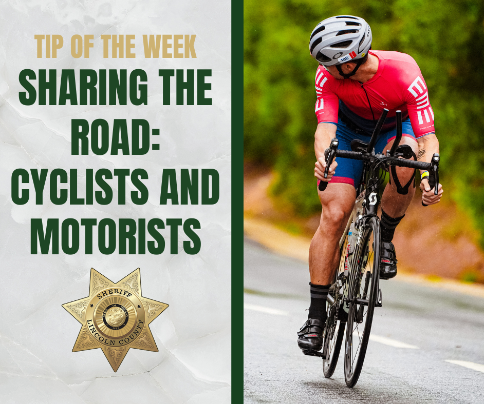 Tip of the Week - Sharing the Road