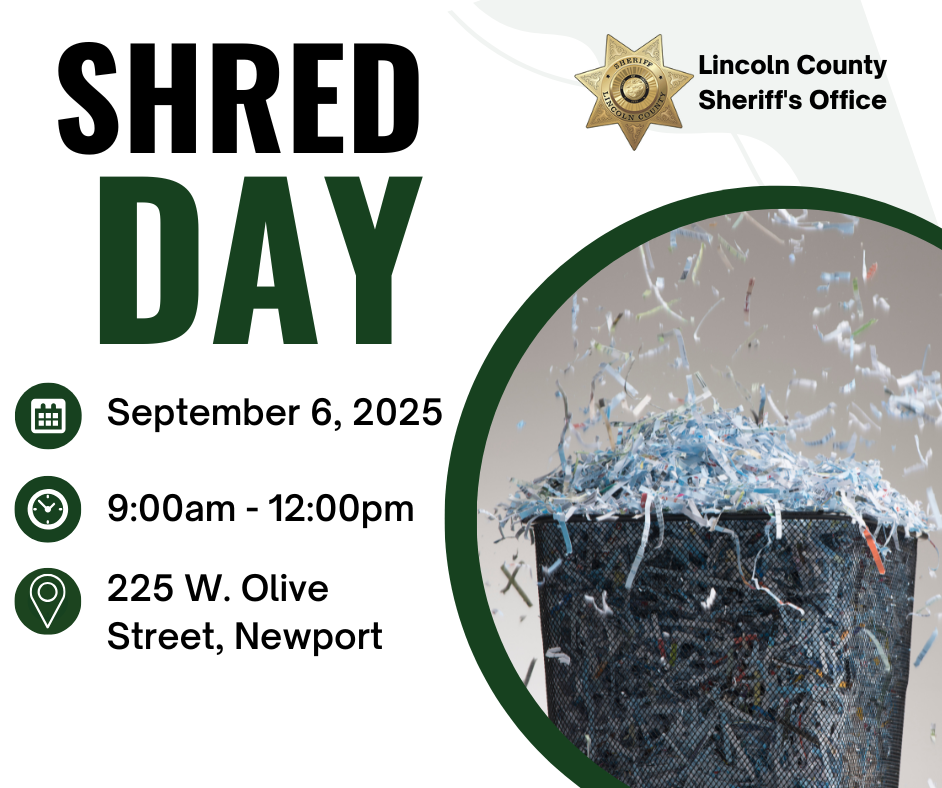 Shred Day - September 6, 2025