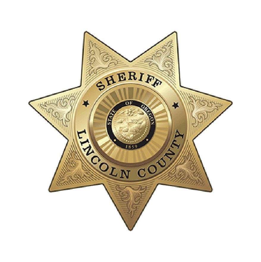 A Lincoln County Sheriff's Office Six-Pointed Star Badge