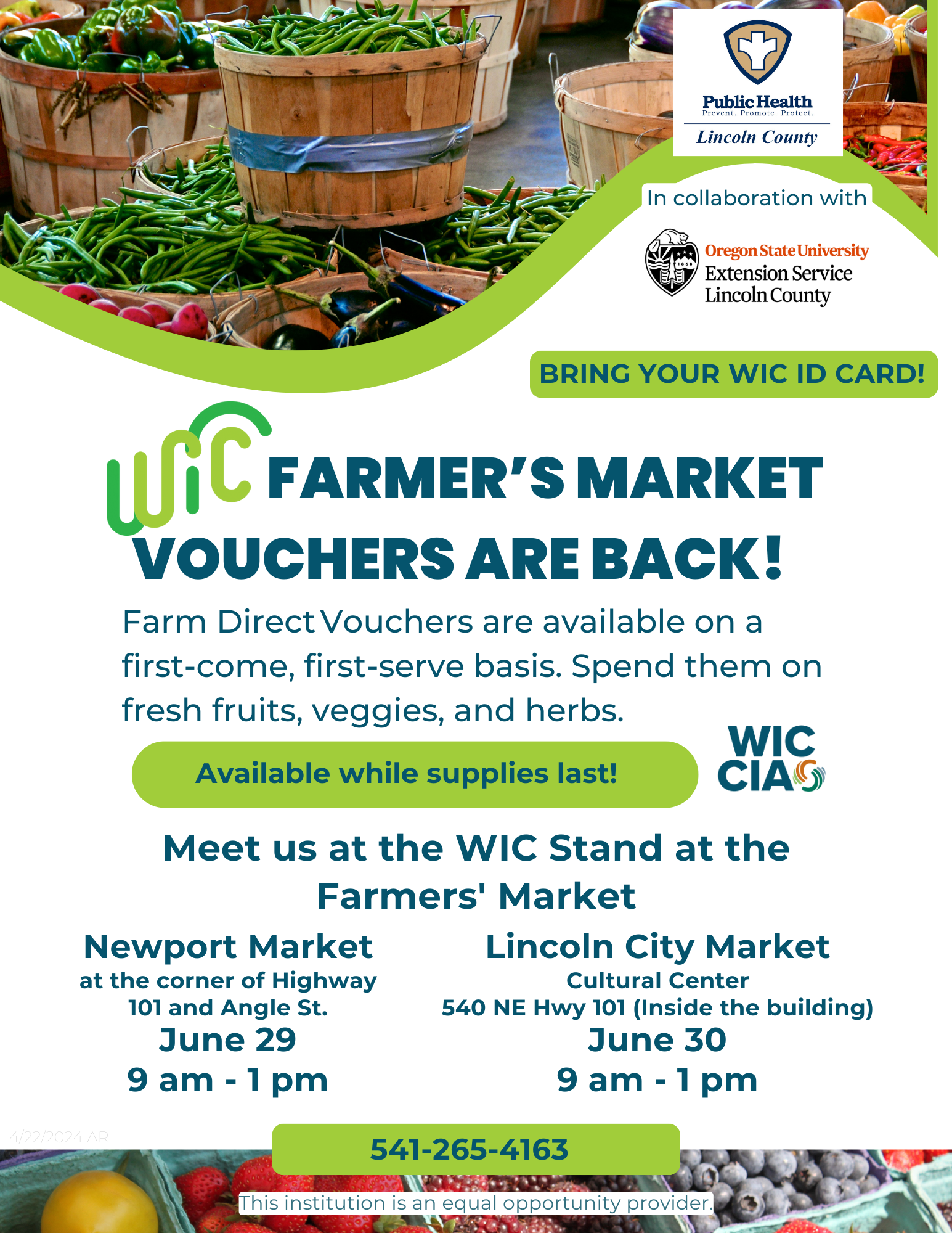 WIC Farmers Market Flyer_4.10.2024 (English)